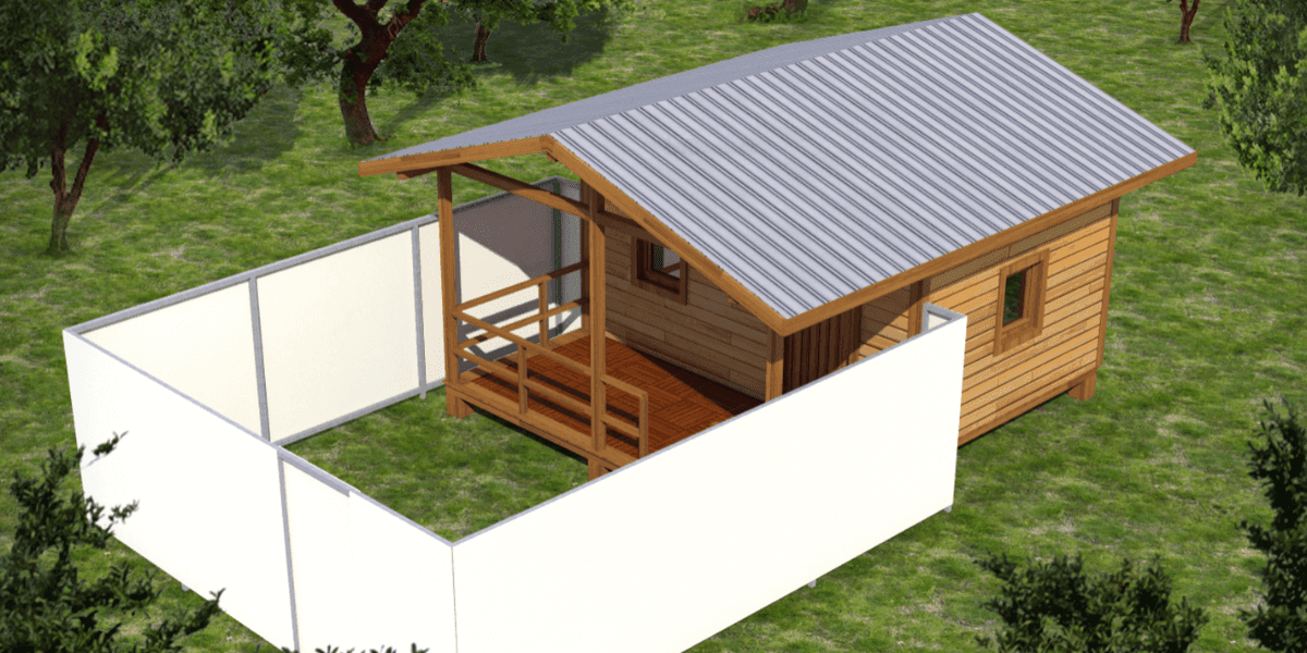 Construction of a Wooden Shed in Uludag National Park - Project Design
