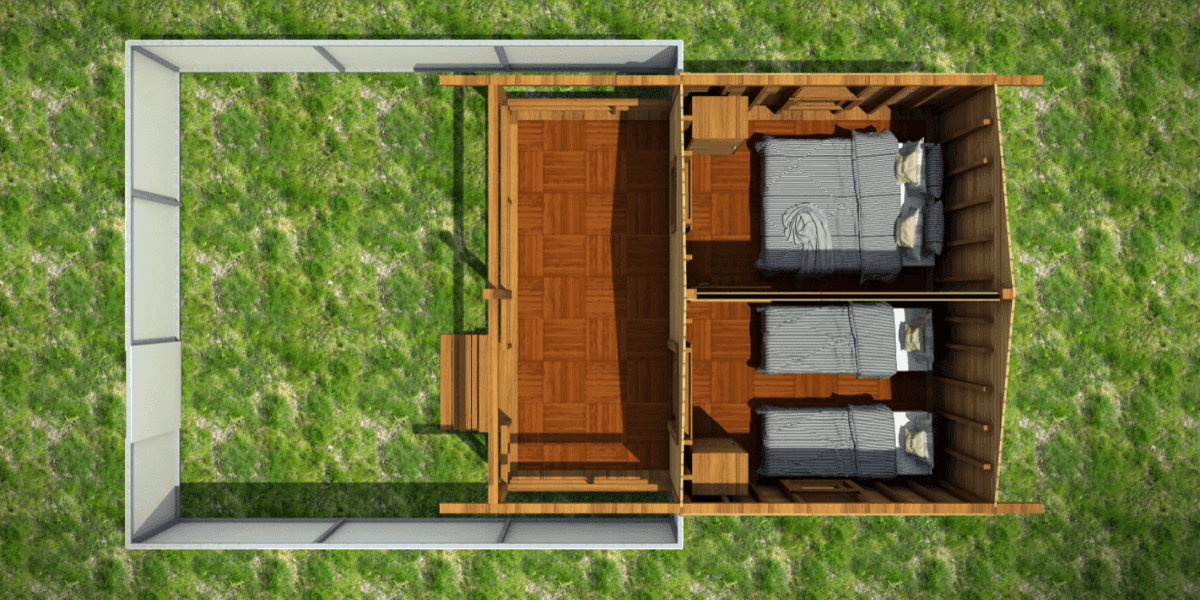 Construction of a Wooden Shed in Uludag National Park - Project Design